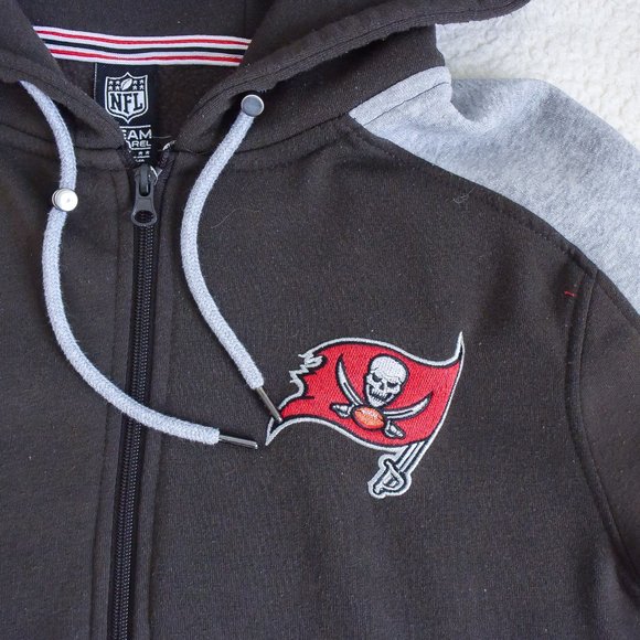 🏈 *Tampa Bay Buccaneers* 3-pc Hoodie/Jacket/Tee Lot, size SMALL - Picture 10 of 13
